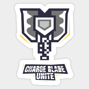 Charge Blade Mains Unite! Sticker